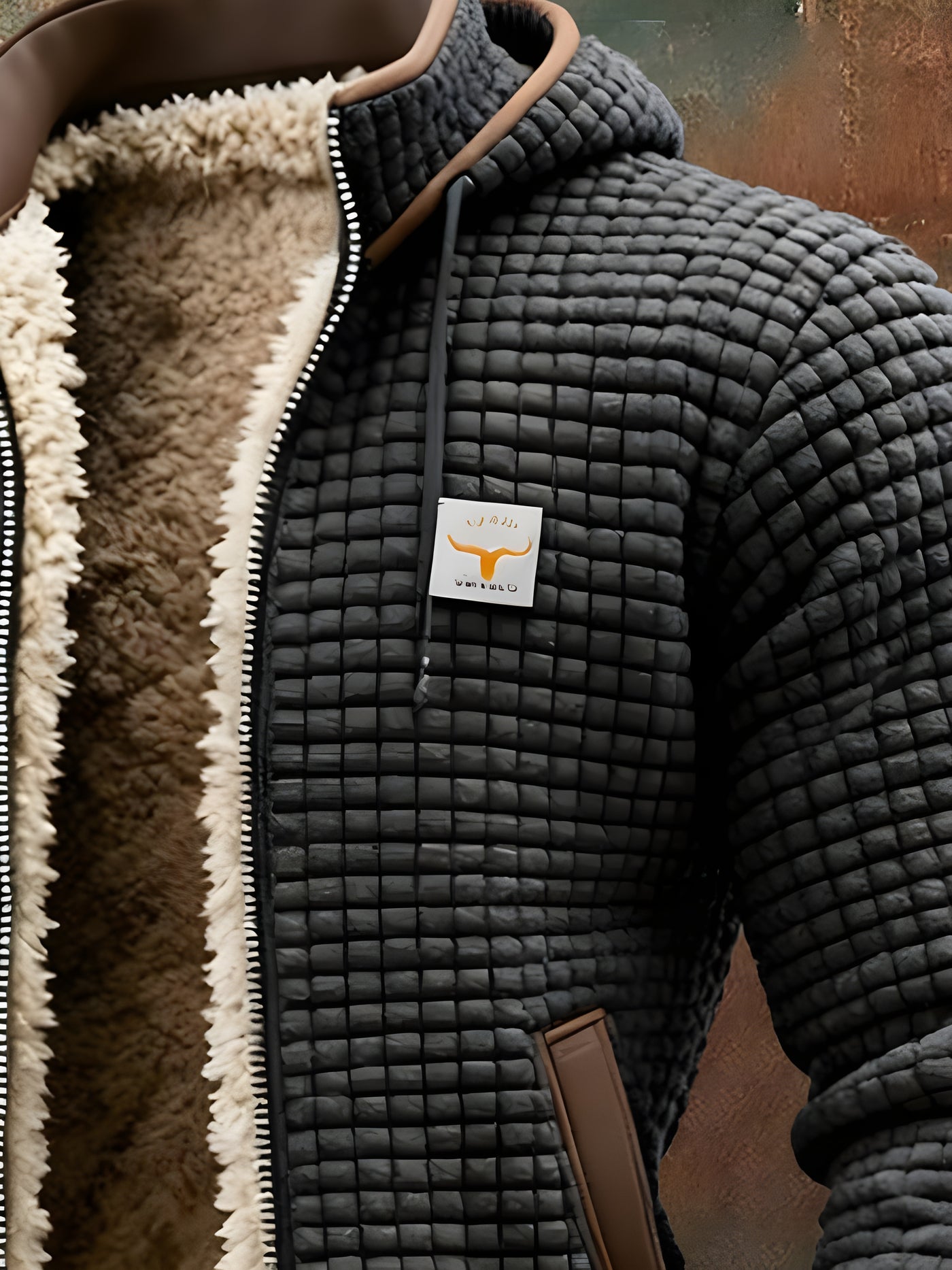 Raffaele™ | Giacca Invernale Trapuntata con Interno Sherpa