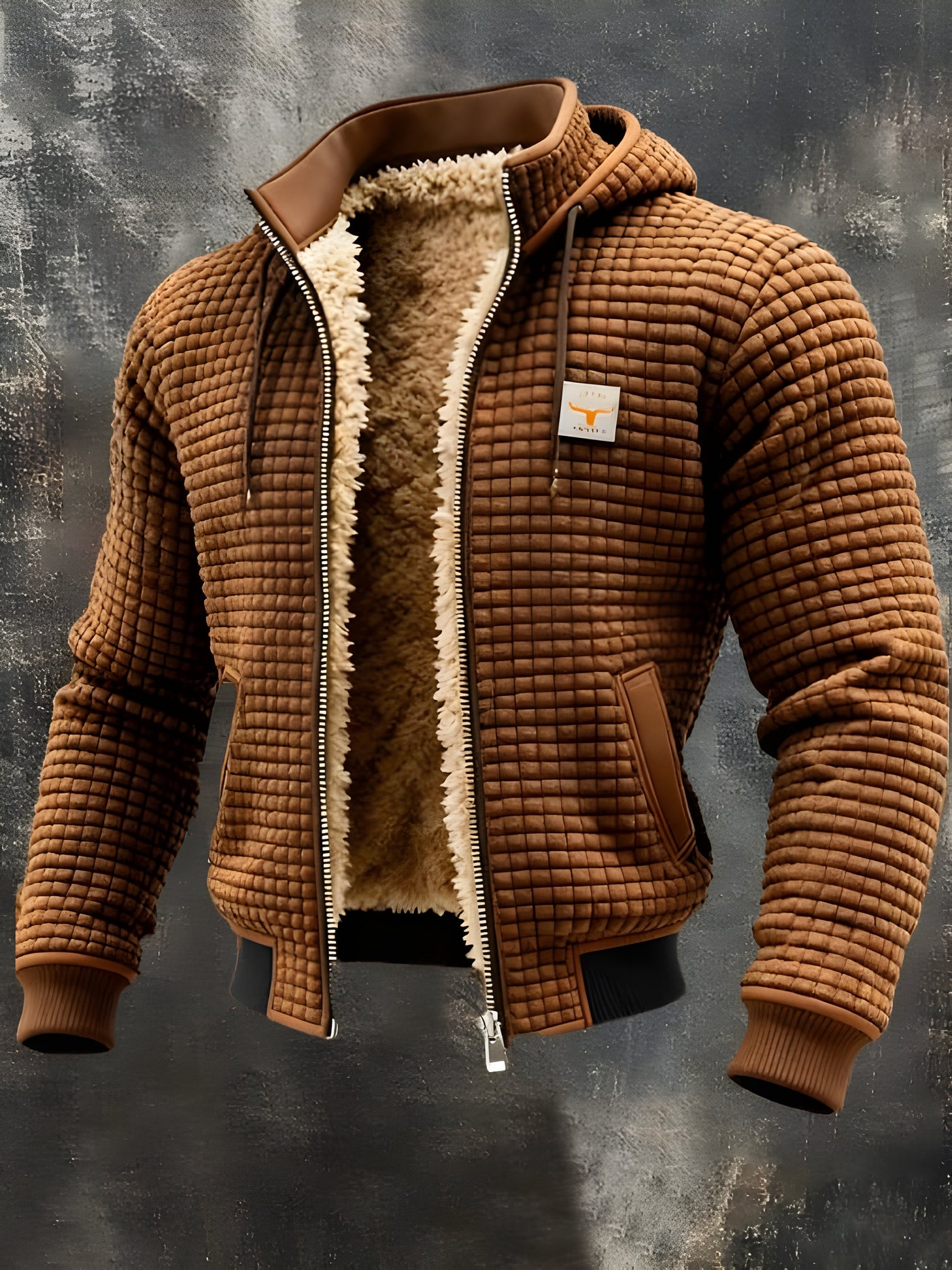 Raffaele™ | Giacca Invernale Trapuntata con Interno Sherpa