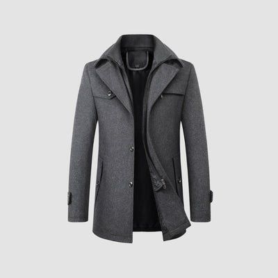 Giovanni™ | Cappotto in Lana Mezza Lunghezza