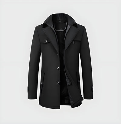 Giovanni™ | Cappotto in Lana Mezza Lunghezza