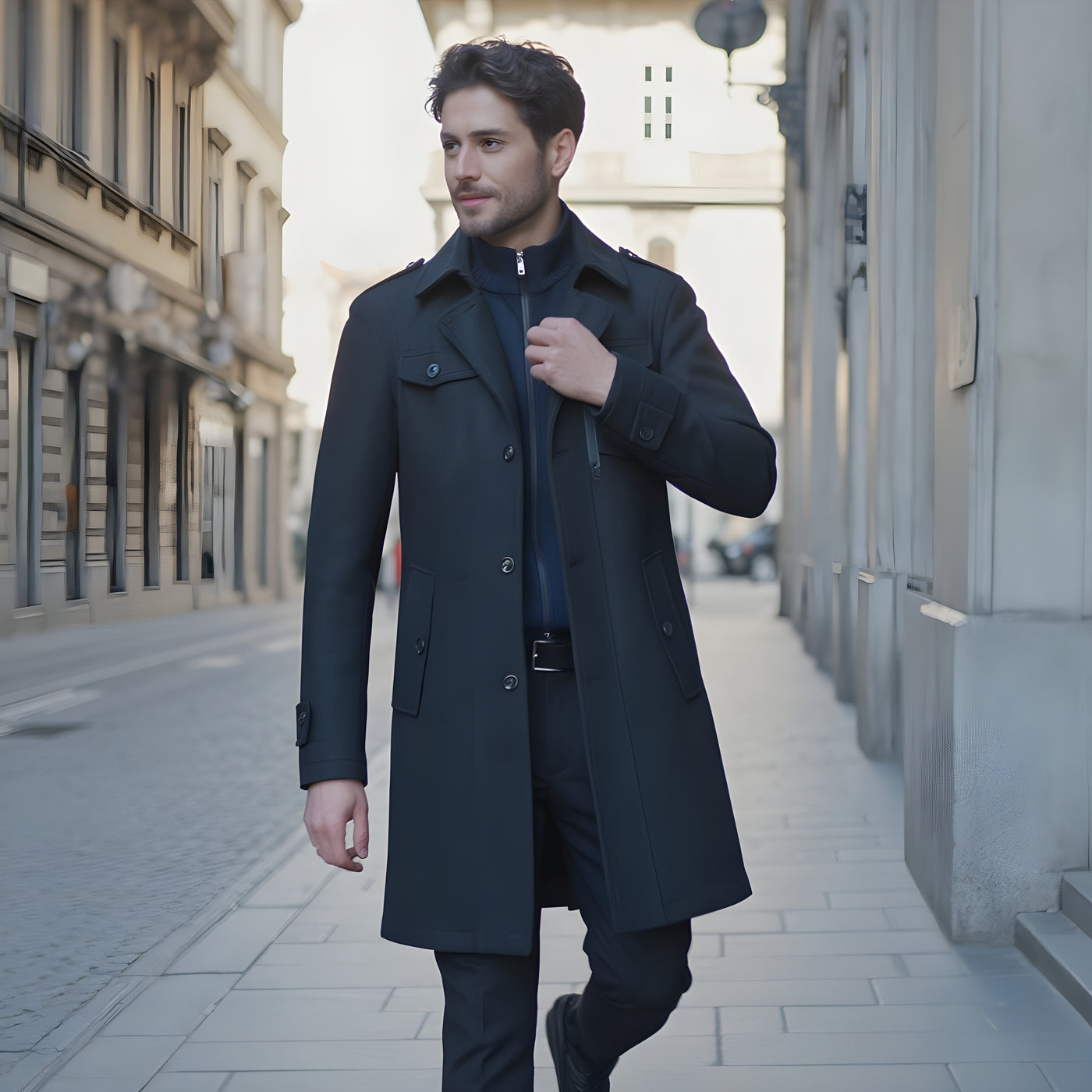 Fabio™ | Cappotto Invernale in Lana