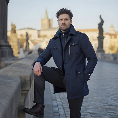 Fabio™ | Cappotto Invernale in Lana