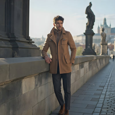 Fabio™ | Cappotto Invernale in Lana