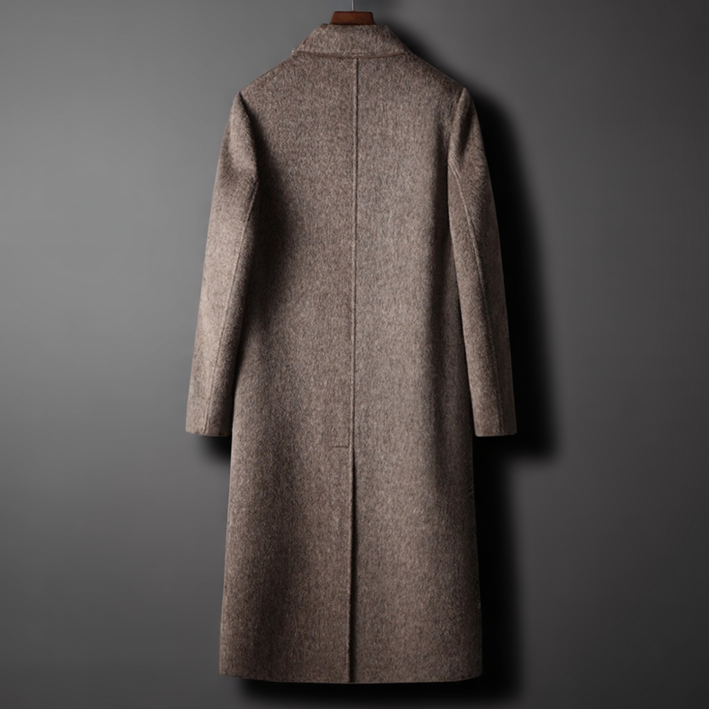 Domenico™ | Cappotto in Lana a Doppio Petto